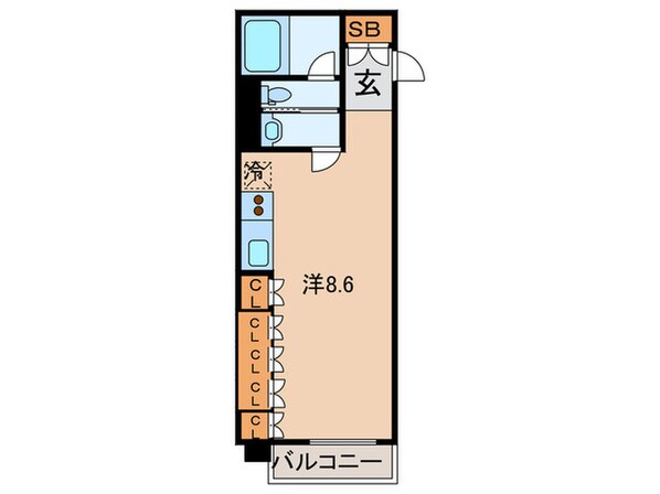 ア－デン芝公園の物件間取画像